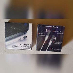 (4 Pack) Magnetic USB-C Adapter